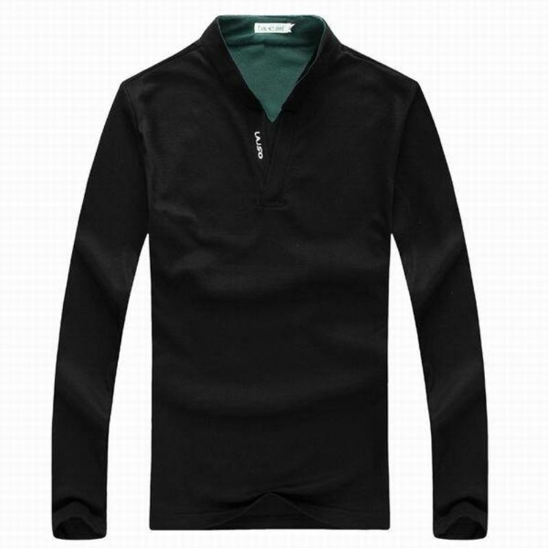 6 Couleurs Chemise De Golf À Manches Longues Pour Hommes