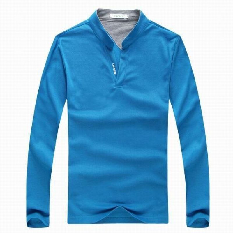 6 Couleurs Chemise De Golf À Manches Longues Pour Hommes