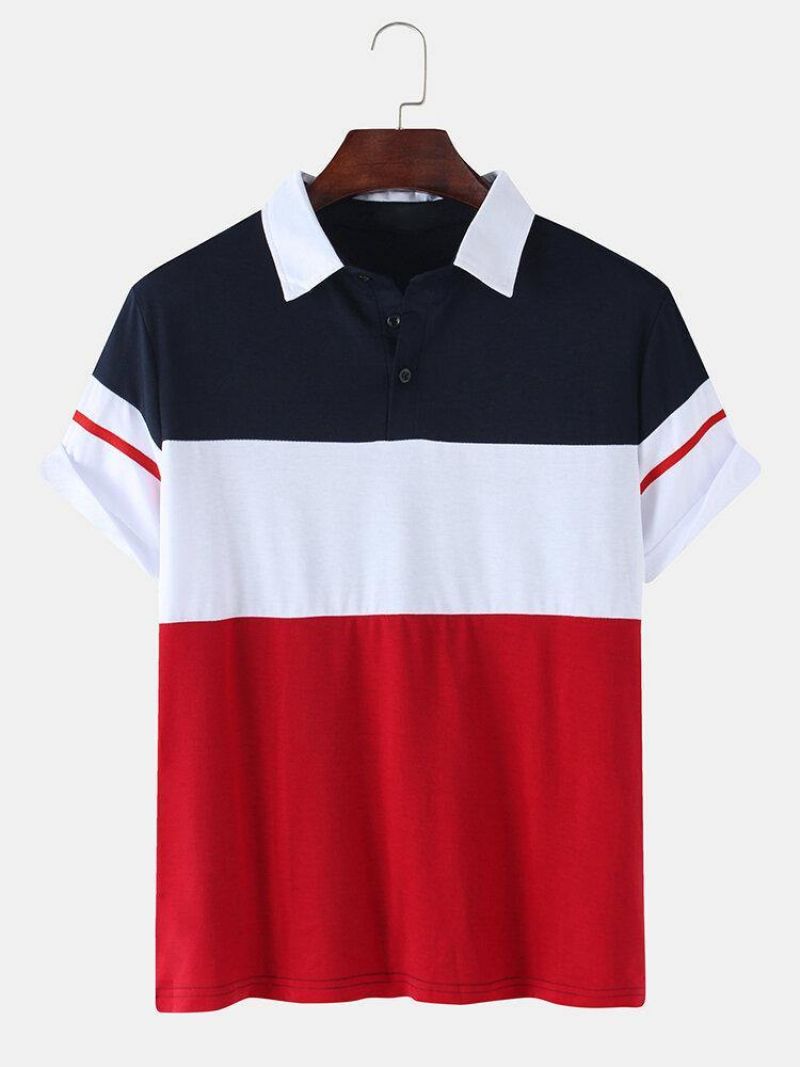 Chemise De Golf Décontractée À Manches Courtes Pour Hommes