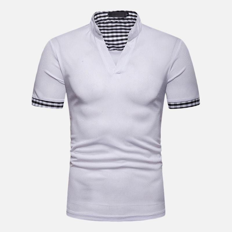 Chemises De Golf À Col En V Pour Hommes