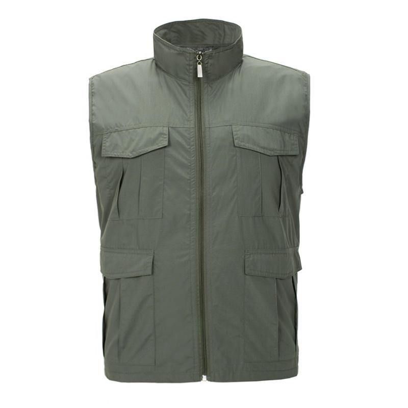 Gilet Utilitaire D'extérieur Respirant Et Imperméable Qiuck Dry Pour Hommes