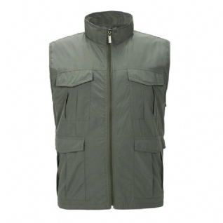 Gilet Utilitaire D'extérieur Respirant Et Imperméable Qiuck Dry Pour Hommes