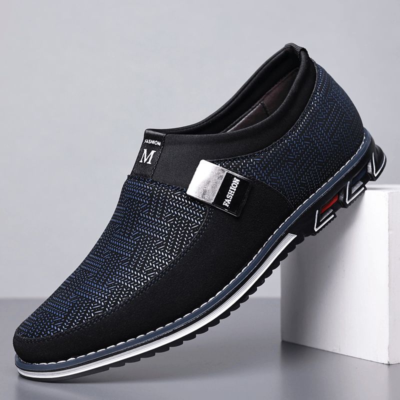 Hommes Respirant Antidérapant Confortable Doux Bas Glisser Sur Casual Business Mocassins Chaussures