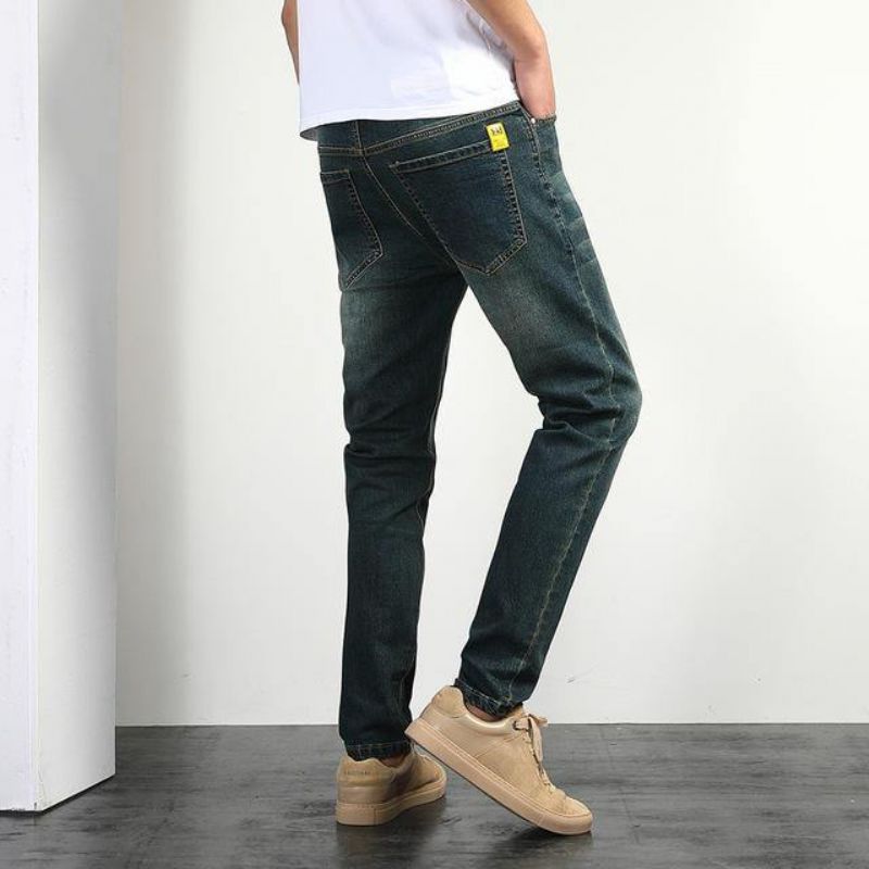 Pantalon Jeans Homme Ample Grande Taille