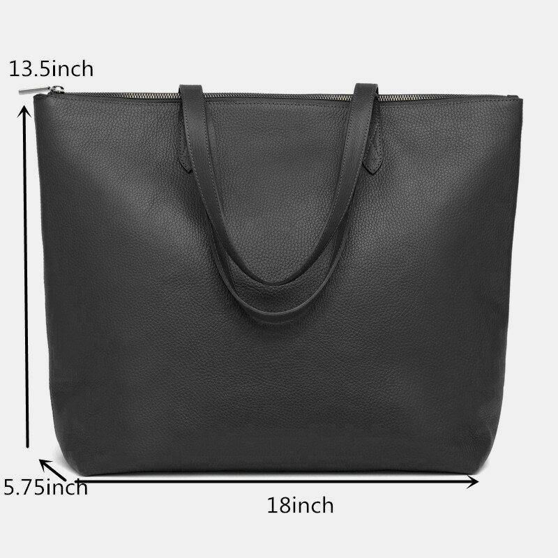 Brenice Femmes Pu Cuir Porte-clés Multi-poches Grande Capacité Ordinateur Portable Sac Porte-documents D'affaires Sac À Main