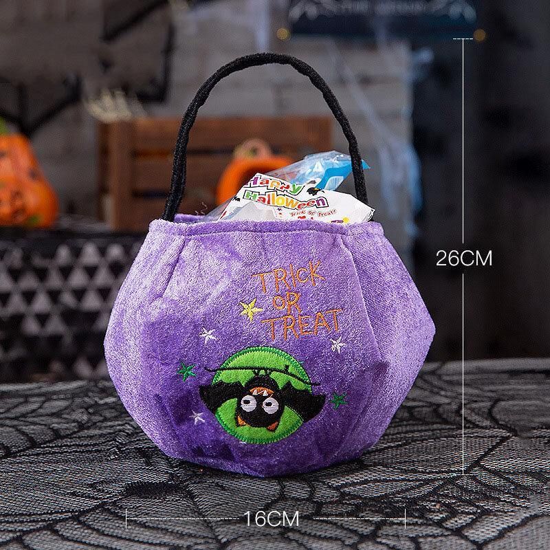 Enfants Halloween Style Pattern Casual Go Out Candy Sugar Carry Bag Sac À Main