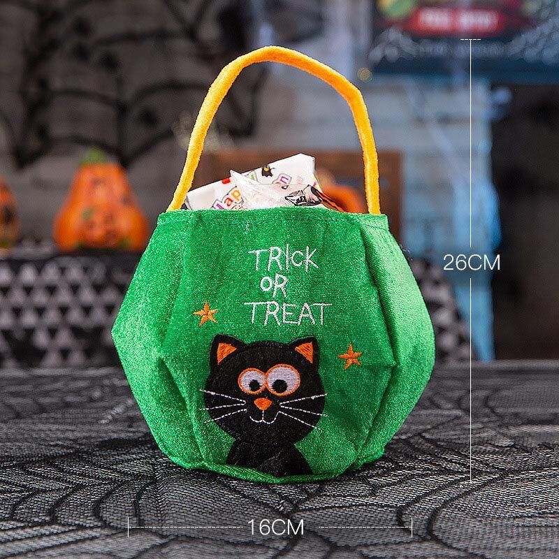 Enfants Halloween Style Pattern Casual Go Out Candy Sugar Carry Bag Sac À Main