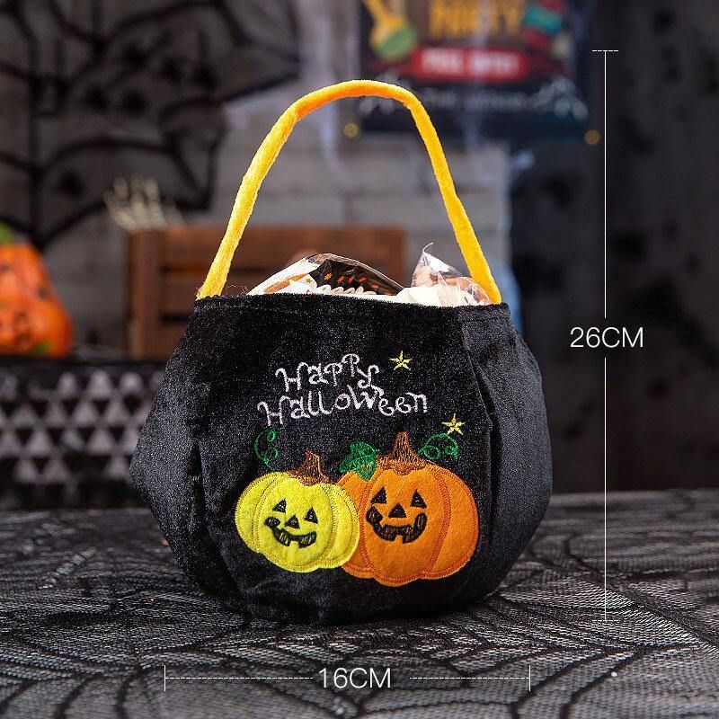 Enfants Halloween Style Pattern Casual Go Out Candy Sugar Carry Bag Sac À Main