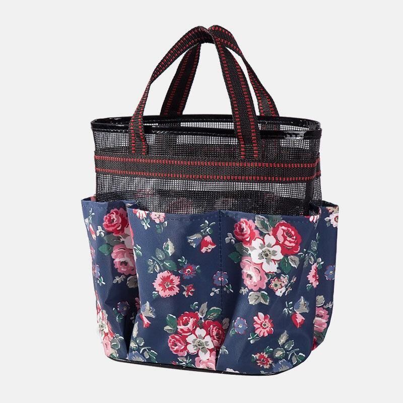 Femmes Grande Capacité Étanche Portable Tet Sac Sports De Plein Air Natation Sac Cosmétique Sac De Rangement