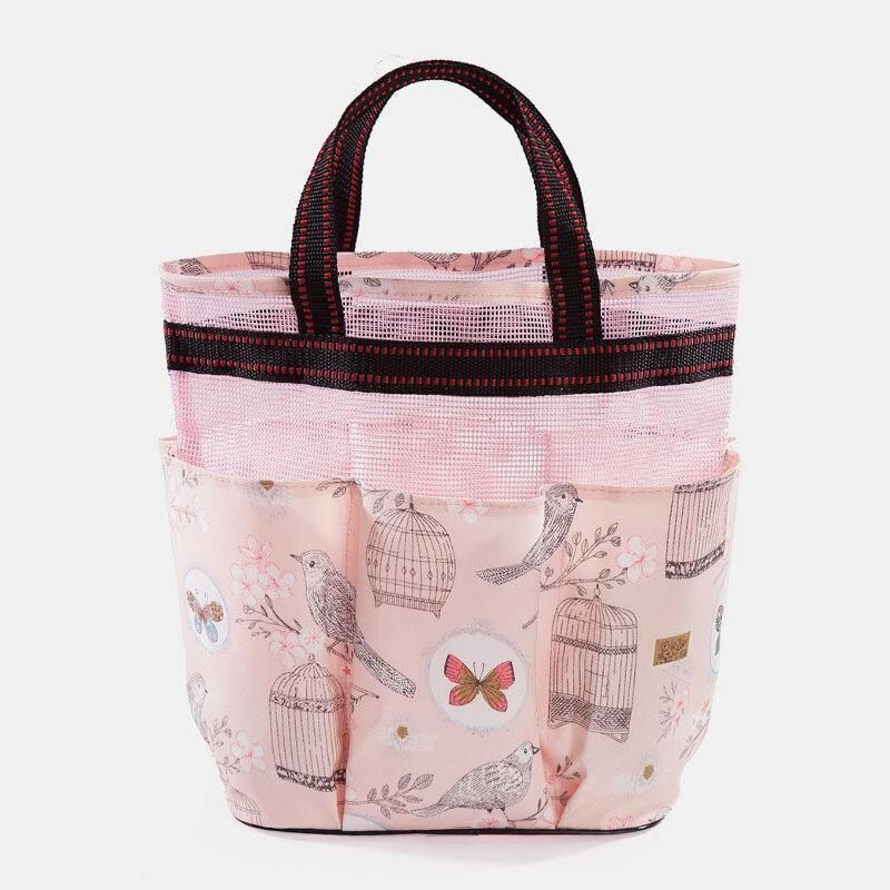 Femmes Grande Capacité Étanche Portable Tet Sac Sports De Plein Air Natation Sac Cosmétique Sac De Rangement