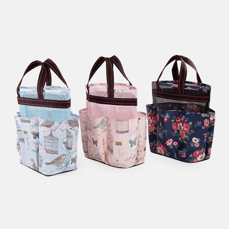 Femmes Grande Capacité Étanche Portable Tet Sac Sports De Plein Air Natation Sac Cosmétique Sac De Rangement