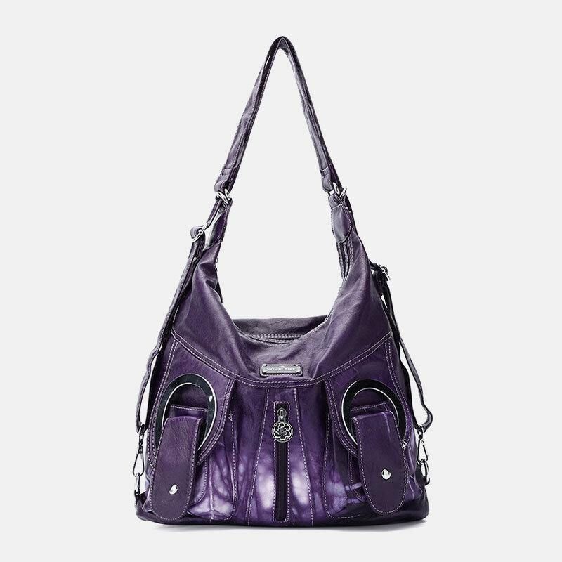 Femmes Tie Dye Multi-porter Imperméable Grande Capacité Sac À Bandoulière Sac À Main Sac À Dos