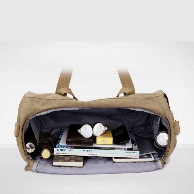 Hommes Voyage Duffle Bag Business Holdall Bag Outdoor Canvas Travel Bag