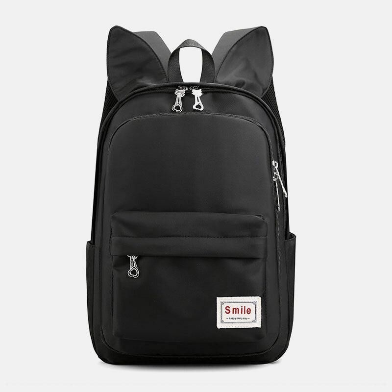 Femmes Étanche Grande Capacité Multi-fonction Oreilles De Lapin Mignon Sac À Dos Voyage Sac D'école