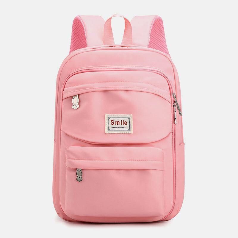 Femmes Étanche Grande Capacité Multi-fonction Oreilles De Lapin Mignon Sac À Dos Voyage Sac D'école