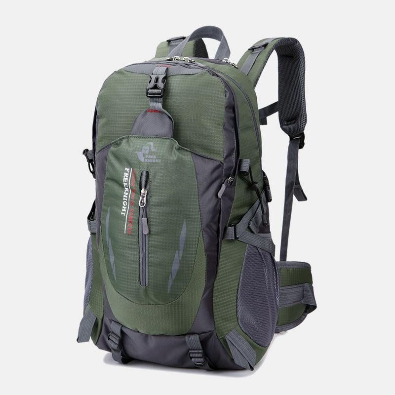 Hommes Grande Capacité 40l Multi-poches Anti-rayures Portant La Charge Alpinisme Boucle Multifonctionnelle Extérieur Sac À Dos