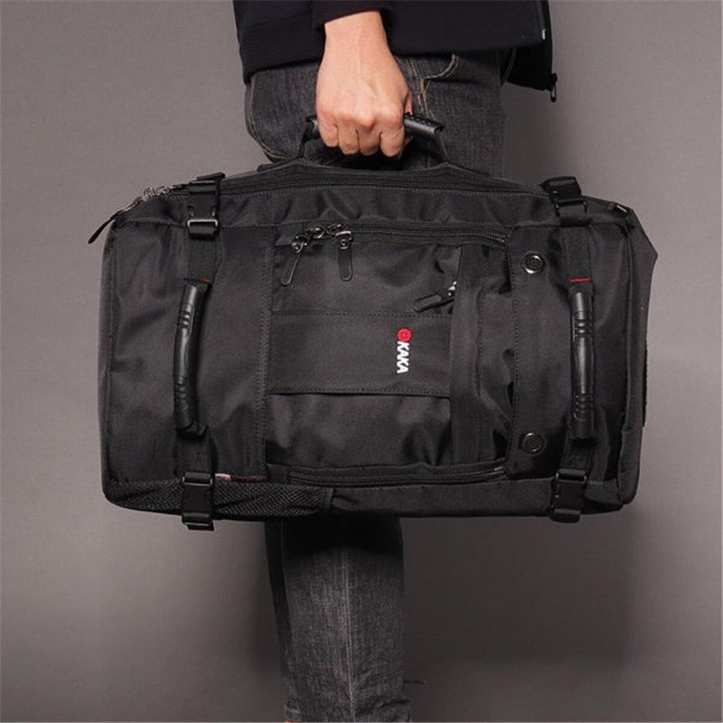 Hommes Multi-porter Grande Capacité Voyage En Plein Air Multi-fonction 15.6 Pouces Sac Pour Ordinateur Portable Sac De Voyage Sac À Dos