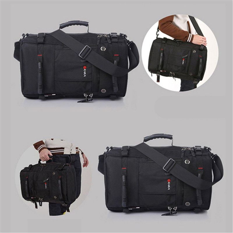 Hommes Multi-porter Grande Capacité Voyage En Plein Air Multi-fonction 15.6 Pouces Sac Pour Ordinateur Portable Sac De Voyage Sac À Dos