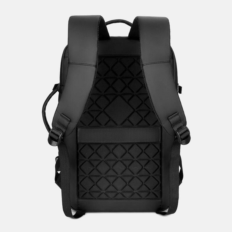 Hommes Nylon Grande Capacité 14 Pouces Sac Pour Ordinateur Portable Multi-couches Affaires Décontracté Voyage Sac À Dos Avec Chargement Usb