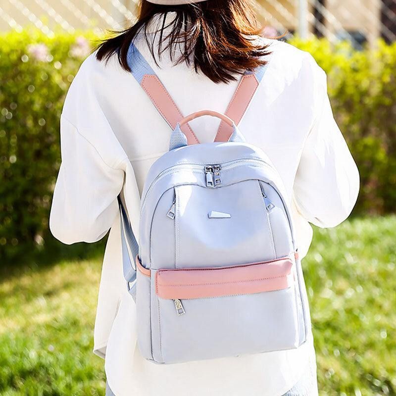 Sac D'école En Plein Air Multi-transport Pour Femmes Petit Sac À Dos De Voyage Décontracté Sac À Main