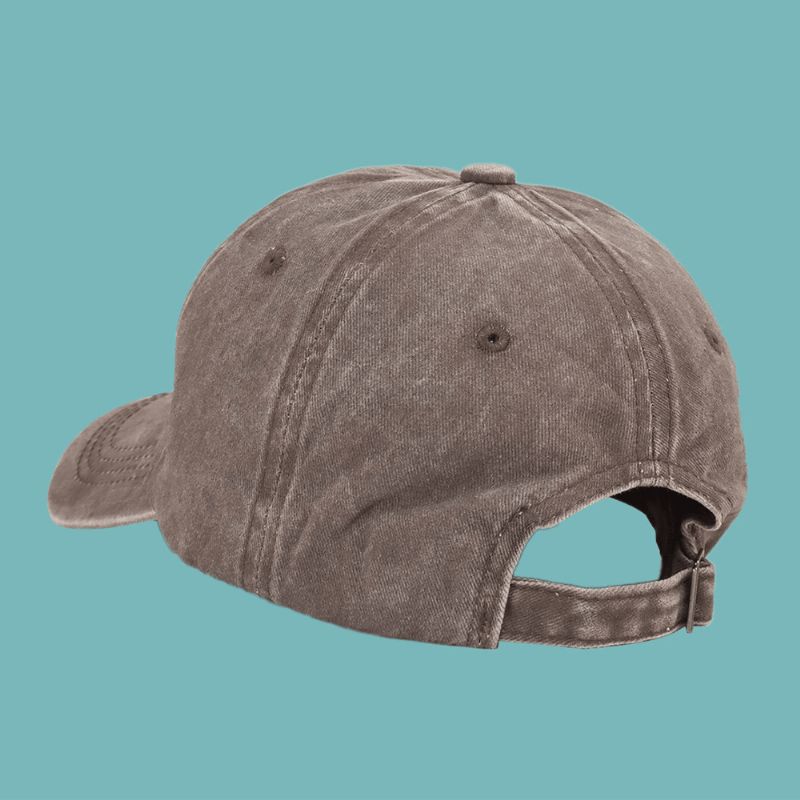 Chapeau Unisexe Uni À Large Bord Pare-soleil Été Décontracté Casquette De Baseball Sauvage Casquette En Sergé