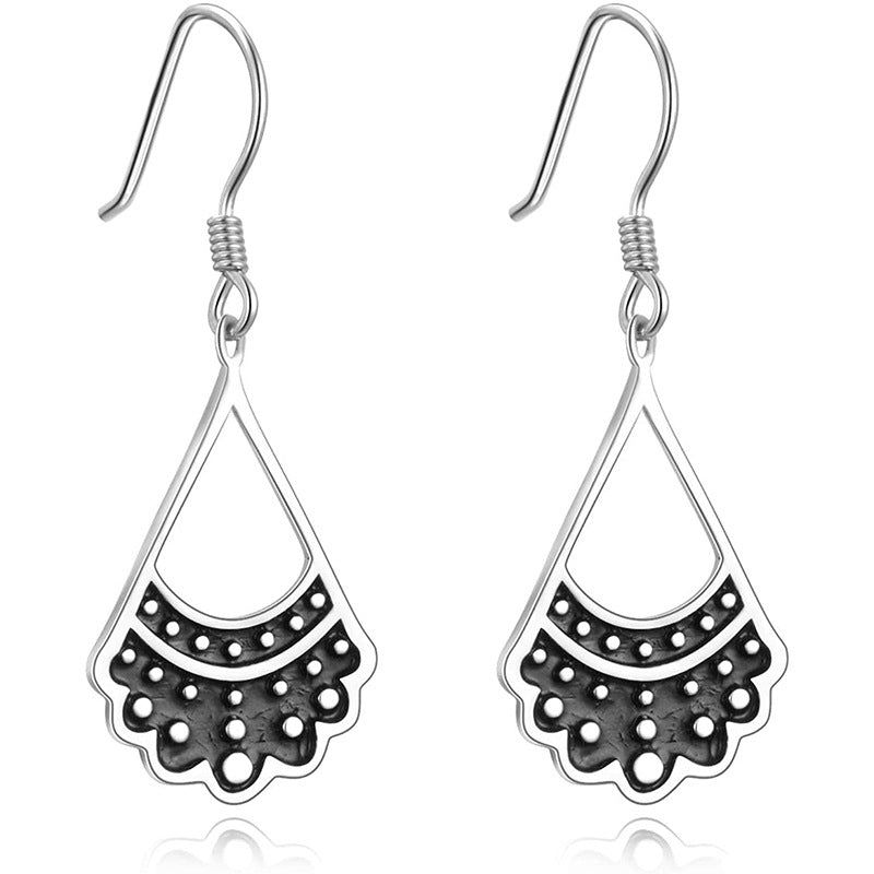 Boucles D'oreilles En Forme De Rbg En Argent 925 Pour Les Fans De Ruth Bader Ginsburg