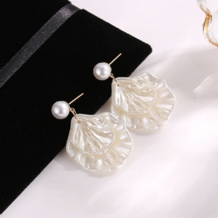 Boucles D'oreilles New Style Pearl Shell Pour Dames