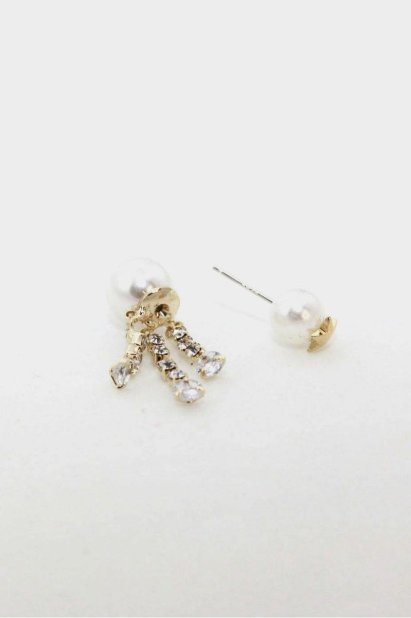 Boucles D'oreilles Perle Étoile