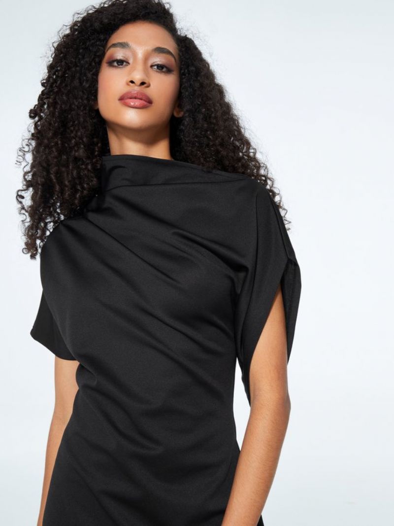 Robe Mi-longue Unie Urban Regular Fit