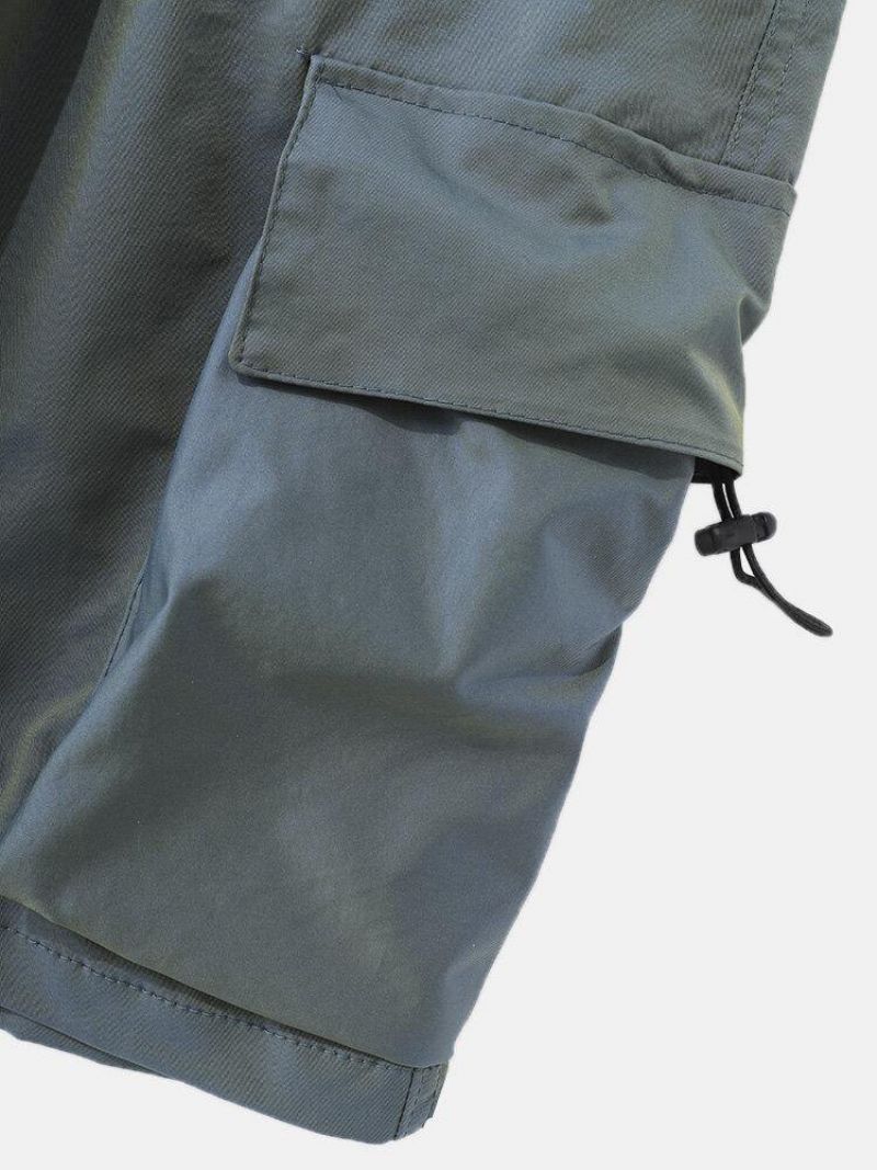 Short Cargo Décontracté À Grande Poche Pour Hommes