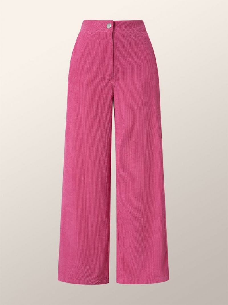 Pantalon Décontracté Coupe Régulière