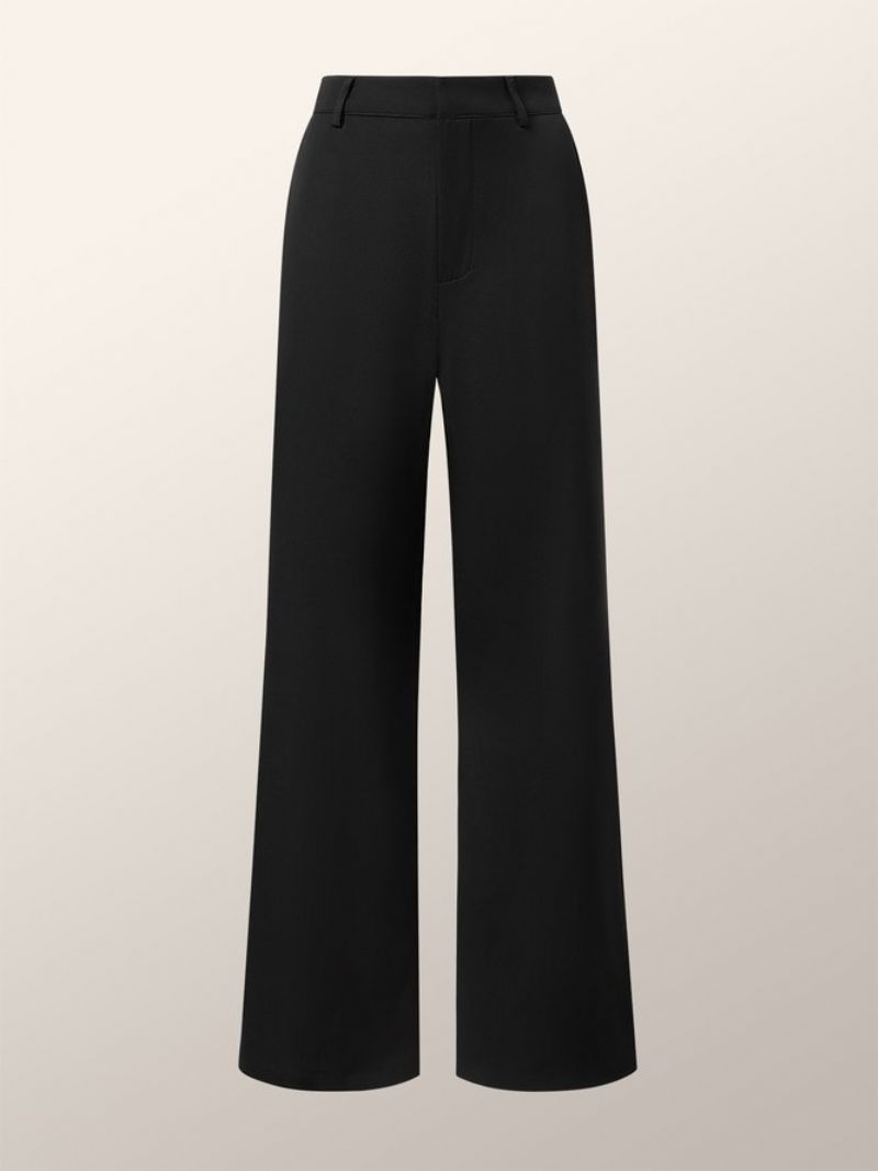 Pantalon Droit À La Mode Simple Et Simple