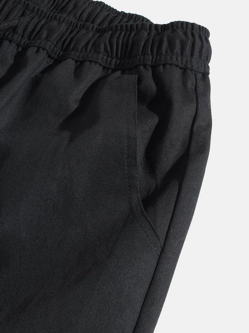 Pantalon De Jogging Cargo Multi-poches Avec Cordon De Serrage Élastique À La Cheville Pour Homme