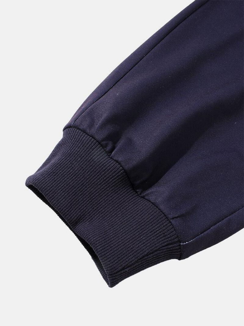 Pantalon De Jogging Ombré Bicolore À Cordon De Serrage Pour Hommes