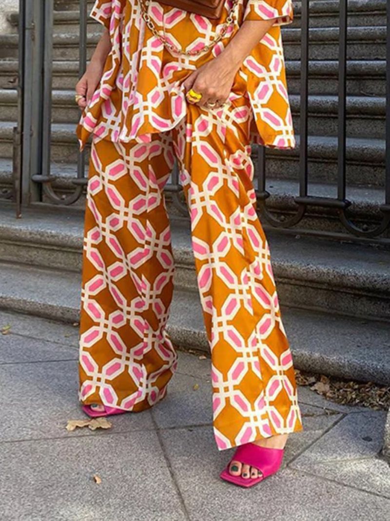 Pantalon De Mode Urbain À Coupe Régulière Et Quotidien