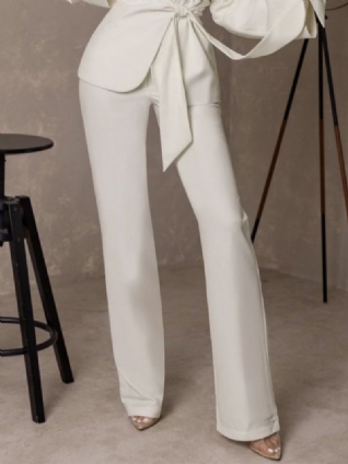 Pantalon De Mode Urbaine Coupe Quotidienne À Taille Haute