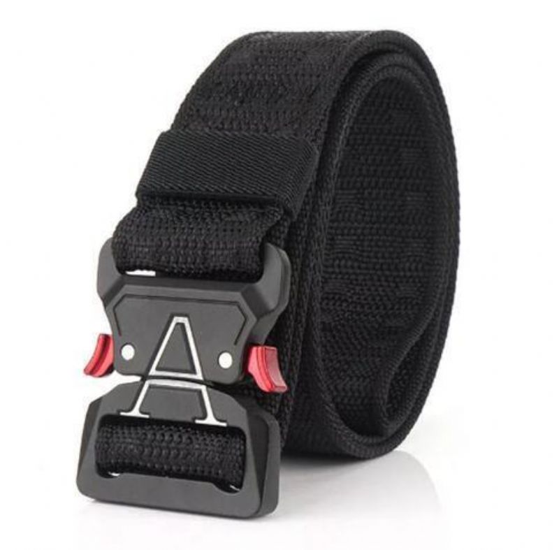 125 cm Hommes 3.8 cm Largeur Nylon Ceinture Ceintures Ceinture Tactique Libération Rapide Insertion Boucle Ceinture Ceinture