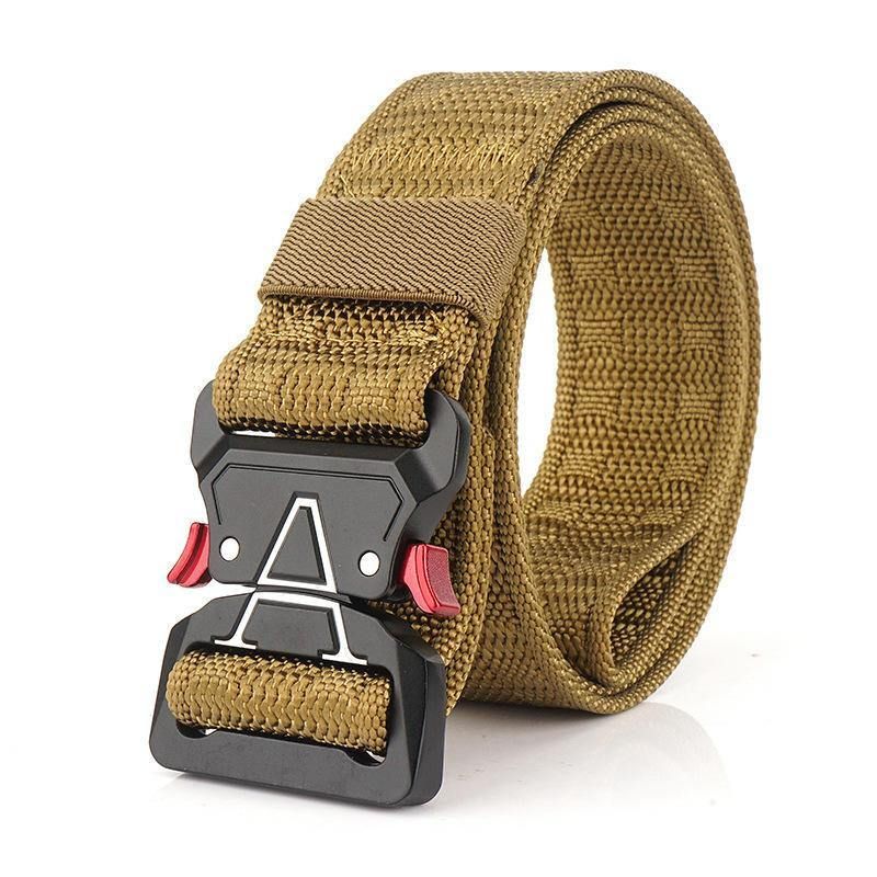 125 cm Hommes 3.8 cm Largeur Nylon Ceinture Ceintures Ceinture Tactique Libération Rapide Insertion Boucle Ceinture Ceinture