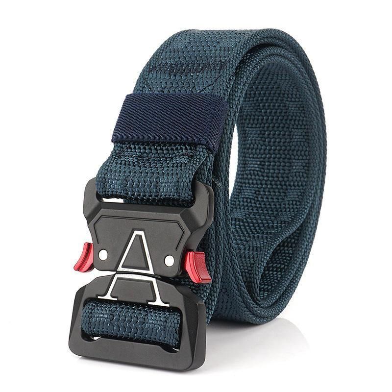 125 cm Hommes 3.8 cm Largeur Nylon Ceinture Ceintures Ceinture Tactique Libération Rapide Insertion Boucle Ceinture Ceinture