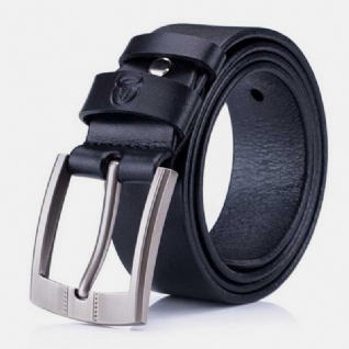 Bullcaptain En Cuir Véritable Pommade En Cuir Affaires Décontracté Boucle Ardillon Ceinture En Cuir Ceinture Pour Hommes