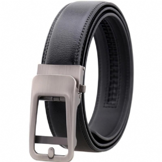 Ceinture En Cuir À Boucle Automatique En Cuir De Vachette Pour Hommes De 125 cm