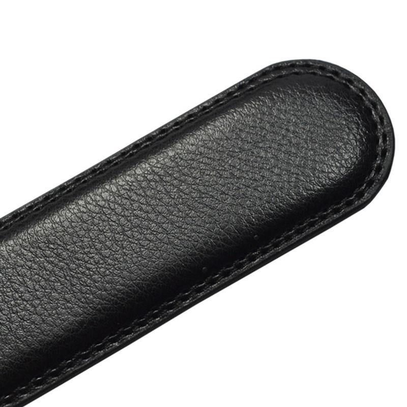 Ceinture En Cuir À Boucle Automatique En Cuir De Vachette Pour Hommes De 125 cm