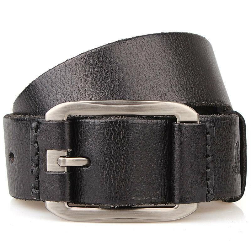 Ceinture En Cuir Véritable Pour Hommes Ceinture Décontractée Ceinture Rétro Avec Épingle