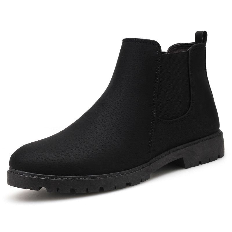 Bottes Martin En Pu Pour Hommes