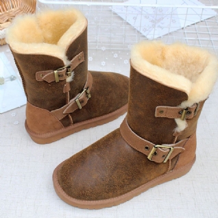 Bottes De Neige Chaudes En Coton