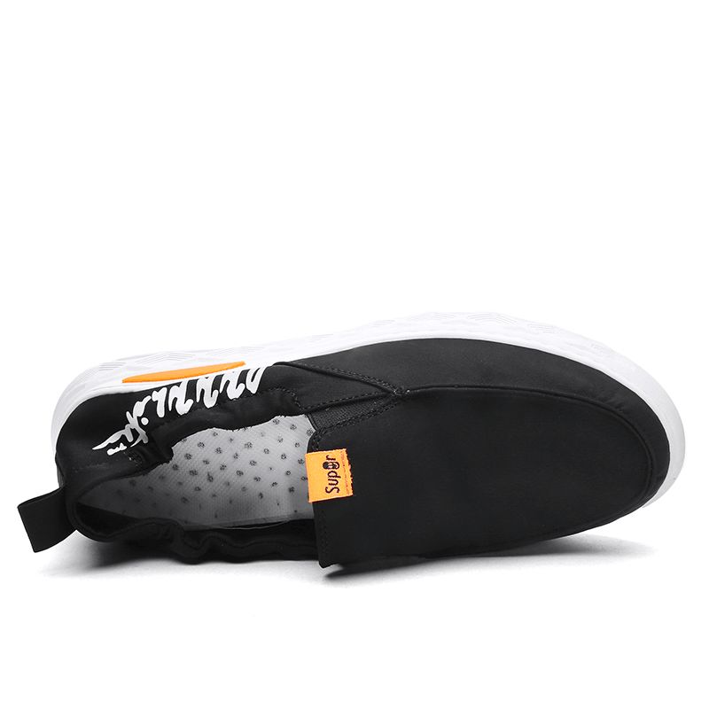 Hommes Parapluie Tissu Doux Respirant Sport Élastique À Enfiler Casual Chaussures