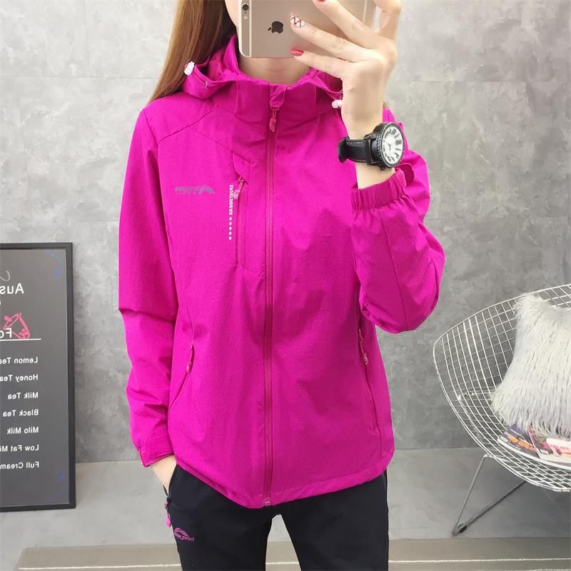 Veste Imperméable Et Coupe-vent Soft Shell Extérieure Double Couche Pour Femmes