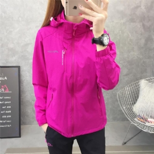 Veste Imperméable Et Coupe-vent Soft Shell Extérieure Double Couche Pour Femmes