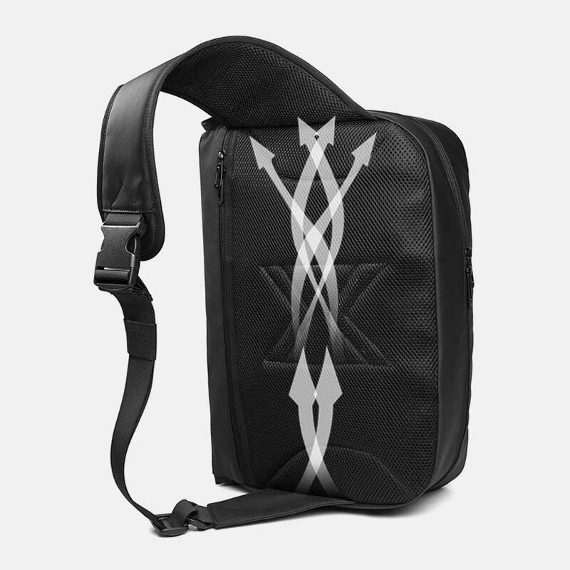 Hommes Pvc Étanche Grande Capacité Sac À Bandoulière Multifonction 15.6 Pouces Porte-documents Pour Ordinateur Portable Messenger Sac À Bandoulière