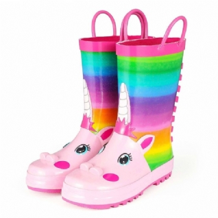 Bottes De Pluie À Imprimé Licorne Pour Enfants